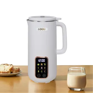 2023 thiết kế mới mini 1200ml thấp ồn ào thiết kế tự làm sạch 220V tốc độ cao Máy xay sinh tố 800W sữa đậu nành Maker