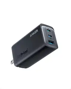 NUEVO Anker 737 Cargador GanPrime 120W USB Tipo-C Plegable de tres puertos Carga rápida USB C cargador, Anker 737 ganprime