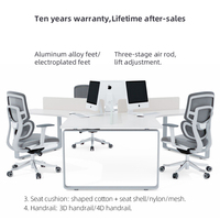 Chaise de bureau exécutive à dossier haut réglable en tissu, base rotative en acier inoxydable, design moderne, confort de haute qualité, garantie 10 ans