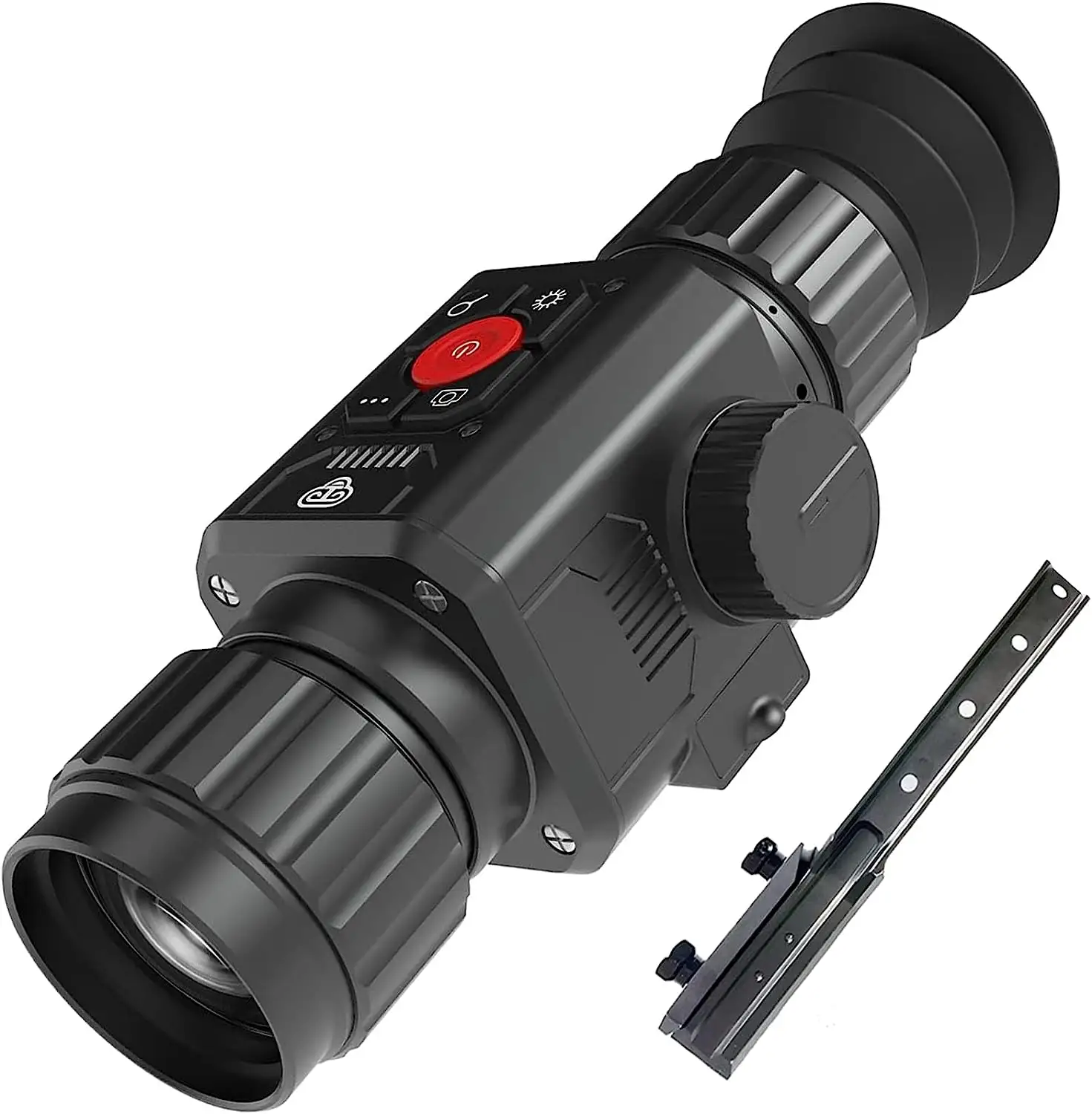 Thermisch Nachtzicht Zicht Voor De Jacht 256X192 Thermische Scope 25 Mm 35Mm Lens Nachtzicht Scopes Voor Patrouilleren Kijken