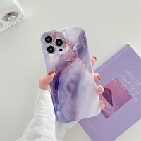 Étui de téléphone en marbre tendance pour iPhone 13 13 Pro, coque arrière en TPU imprimée Imd pour iPhone 13 Pro Max, étui de téléphone de luxe