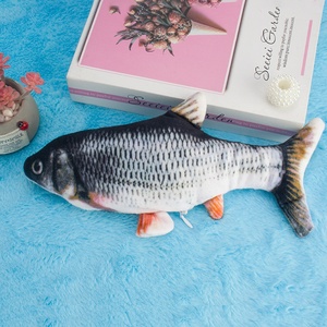 <span class=keywords><strong>Juguete</strong></span> Eléctrico <span class=keywords><strong>de</strong></span> Peluche con Forma <span class=keywords><strong>de</strong></span> Pez Saltarín, con Cola <span class=keywords><strong>que</strong></span> <span class=keywords><strong>se</strong></span> Mueve, Luces y Vibraciones para Gatos y Mascotas - Product Image 3