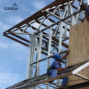 Fácil instalación espacio <span class=keywords><strong>de</strong></span> construcción <span class=keywords><strong>de</strong></span> marco <span class=keywords><strong>de</strong></span> acero ligero toldo techo truss - Product Image 5