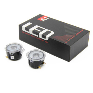 Autodragons Projecteur de logo LED pour rétroviseur latéral de voiture, en verre brillant, avec logo RS ST, à projection permanente, pour Foocus MK4 - Product Image 3