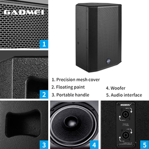 MORIN CON-10 Audio Profesional pasivo 10 pulgadas Caixa de Som Profissional 3 vías sistema de sonido de altavoz de audio profesional de rango completo - Product Image 2