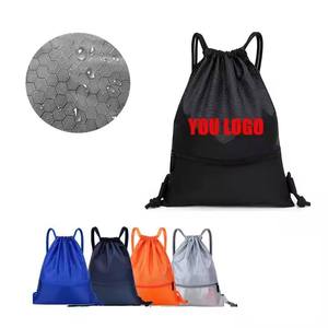 Customized Promotional Fashion Nylon Drawstring Cartoon Pattern Shopping Backpack with 20-38L Capacity for Outdoor Travel - Product Image 5