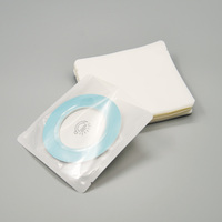 Sachet en plastique transparent de taille personnalisée, impression thermoscellée unilatérale, sachet de thé, sachet extérieur pour filtre à café, emballage