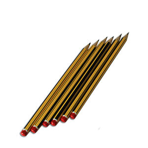 Tube en <span class=keywords><strong>plastique</strong></span> emballé 7 "en bois HB crayon ensemble Lapiz Lapices logo personnalisé imprimé enfants crayon LED pour l'école et le bureau - Product Image 3