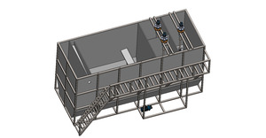 Generatore di Microbolle e Nanobolle DAF Personalizzabile per Flottazione ad Aria Disciolta, Rimozione FOG TSS/Colori 50-9000 LPH - Product Image 5