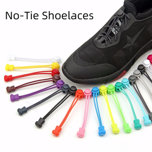 Venditore caldo lacci per scarpe elastici senza cravatta facile da bloccare pigro per lacci per scarpe taglia unica per bambini adulti realizzati in resistente - Product Image 4