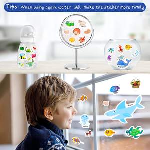 Pegatina reutilizable para niños, libro <span class=keywords><strong>de</strong></span> calcomanías <span class=keywords><strong>de</strong></span> inosaur, temporada <span class=keywords><strong>de</strong></span> aprendizaje educativo - Product Image 6