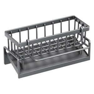 Rectangle Kitchen Draining Rack <b>Sink</b> Countertop Sponge Dishcloth Soap <b>Drainer</b> Multi Purpose Portable Installation Free - Product Image 1