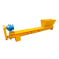 Convoyeur à vis industriel robuste en acier inoxydable/acier au carbone anti-poussière pour ciment/grain/poudre nouvel état