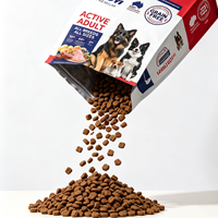 Sacs d'emballage en plastique de qualité alimentaire personnalisés, recyclés, résistants à l'humidité, à fond plat, avec fermeture éclair refermable, 1 kg, 2 kg, 3 kg