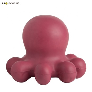 Bola antiestrés <span class=keywords><strong>de</strong></span> espuma PU <span class=keywords><strong>pulpo</strong></span> con logotipo personalizado estilo juguete publicitario - Product Image 2