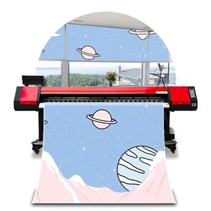 Impresora de pancartas digitales Eco solvente de detección inteligente Personalización personalizada Impresión de impresora Eco solvente de 4 cabezales - Product Image 1