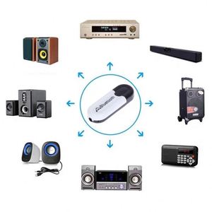 Kit audio pour voiture avec USB pour récepteur <span class=keywords><strong>Bluetooth</strong></span>, adaptateur <span class=keywords><strong>auxiliaire</strong></span>, haut-parleur sans fil, amplificateur de disque U pour voitures - Product Image 4