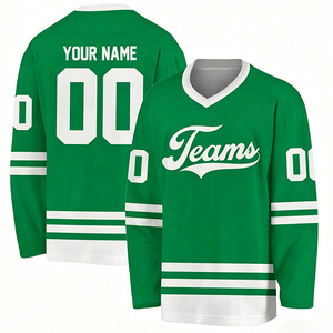 Maillots de hockey sur glace personnalisés imprimés en couleur, uniformes d'équipe avec transfert thermique, service de conception gratuit pour les clubs - Product Image 4