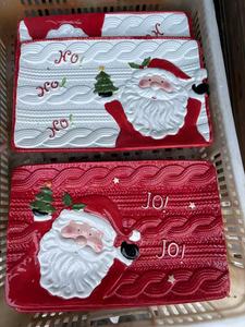 Fabrika renkli noel yaratıcı kupalar seramik tabak noel baba kahve kupa noel hediyesi toptan fiyat gümrükleme satış - Product Image 4