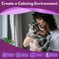 Diffuseur apaisant pour chat OEM/ODM avec phéromone pour soulager le stress et le mode facilité