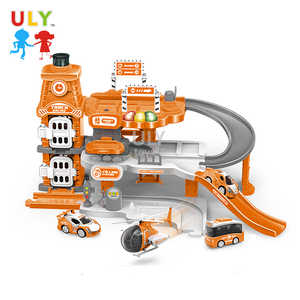 Juguete de Plástico para Estacionamiento al por Mayor, Juguete de Pista para Niños, Rompecabezas de Ensamblaje DIY para Niños, Avión de Aleación, Coche - Product Image 4