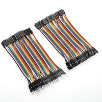 Maßgefertigte Stecker-zu-Buchse 1P 2P 3P 4P 5P 6P 10P 20P 30P 40P Kabel DuPont 2,54mm Steckbrett-Verbindungskabel Flachbandkabel Jumper-Kabelbaum