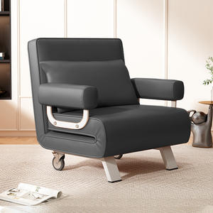 Sofá cama individual plegable convertible, sofá cama ajustable, plegable - Product Image 2