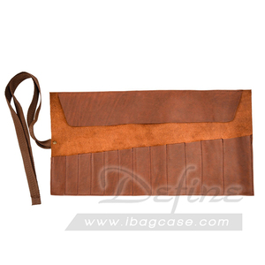 China Supplier Customize Vintage Outdoor <strong>Tool</strong> Wrap Leather <strong>Tool</strong> <strong>Roll</strong> - Product Image 3
