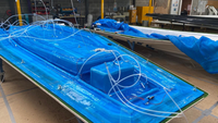 Caoutchouc de silicone liquide bicomposant à polymérisation au platine pour la fabrication de sacs sous vide réutilisables en silicone, pour l'emballage sous vide composite