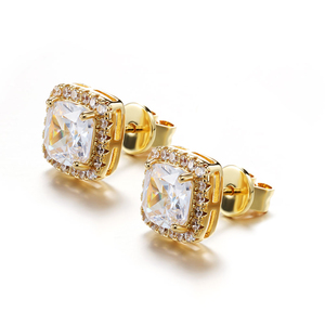 Fashion <strong>Earrings</strong> Jewelry Iced Out Heart Diamond Geometric <strong>Earrings</strong> Cubic Zirconia Clustered <strong>Stud</strong> <strong>Earrings</strong> Set for Women Gift - Product Image 4