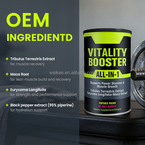 Fabricant de capsules énergétiques pour hommes, stimulant la vitalité et la croissance musculaire, tout-en-un, avec Maca, Tongkat Ali et Tribulus, en marque privée - Product Image 3