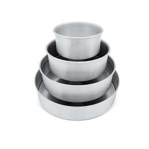 Sâu 3 "voan nướng bánh khay hoàn toàn thẳng bên Nhôm Bánh Pan Set-8" 10 "12" đóng hộp kim loại trang trí phụ kiện - Product Image 3