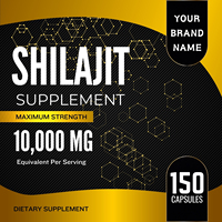 Service OEM ODM – Capsules de supplément d'extrait de Shilajit (culture sauvage) de première qualité en flacon plastique Aeroz