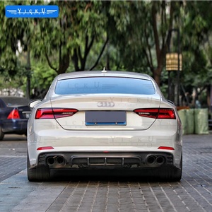 YICKU Kit Carrozzeria in Fibra di Carbonio di Alta Qualità per Audi <span class=keywords><strong>A5</strong></span> S5 RS5 <span class=keywords><strong>2019</strong></span>+ - Upgrade CMST: Labbro Anteriore, Diffusore Posteriore, Minigonne Laterali - Ricambi Auto - Product Image 4