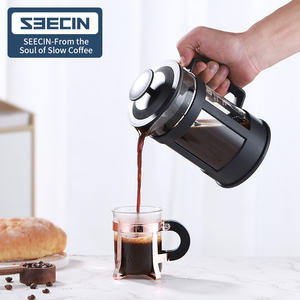 SEECIN usine écologique OEM ODM thé fabricant multifonctionnel café presse Borosilicate verre français presse cafetière - Product Image 3