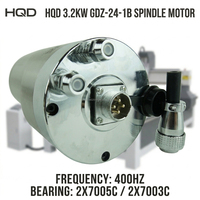 Moteur de broche CNC JLE HQD 3,2 kW : Moteur de broche CNC économique pour routeur DIY et moteur de broche pour tour