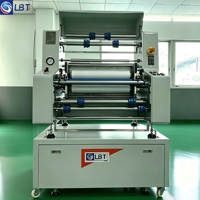 Machine de laminage et de découpe de films PCB pour films ITO, TP, découpe de précision servo à longueur fixe, installation sur site à l'étranger