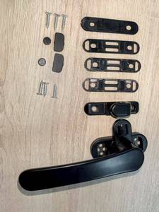 Ấn Độ palestin Israel nhôm PVC điểm duy nhất phần cứng cockspur xử lý khóa - Product Image 4