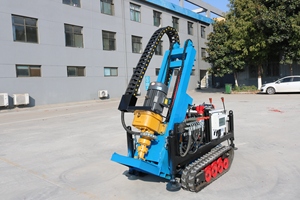 100M Diepe Draagbare Hydraulische Waterput Roterende Boorinstallatie/Elektrische Waterputboormachine Met Elektrische Start - Product Image 2