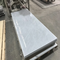 Commande en gros de panneaux muraux modernes en PVC brillant UV 1220x2440 2,5mm 3mm, étanches, pour la maison, le commerce, les bureaux et les centres commerciaux