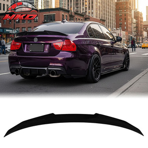Alerón Trasero Estilo PSM en Negro Brillante para BMW E90 Serie 3 M3 Sedán 2006-2011 - Product Image 1