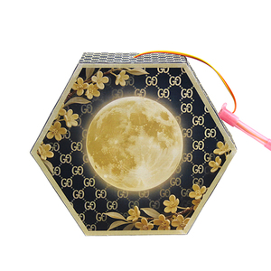 Customizable Portable Metal Goddess of the Moon Lantern for Mid-Autumn Festival for Promotional Party Supplies
