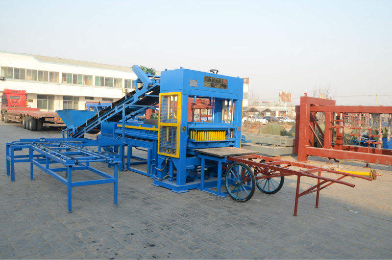 QT4-15 Type Semi-automatic Concrete Block Molding Machine| Alibaba.com