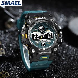 Montre de mode SMAEL pour hommes, style G, montres de sport étanches, montres analogiques à quartz numériques de luxe pour hommes - Product Image 1