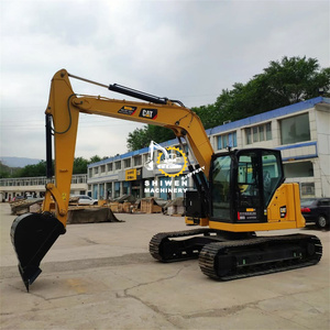 Excavadora CAT310 usada en buen estado, maquinaria de movimiento de tierras de tamaño mediano, pintura Original de segunda mano para bomba de engranajes CAT 312 313 - Product Image 6