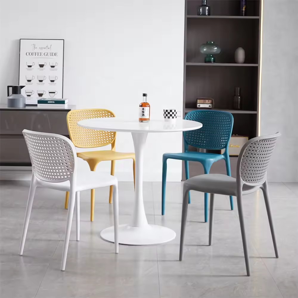 Dining Room Furniture Plastic Dining Room Chair Garden Plastic Chairs for  Events Wedding Hotel Chairs