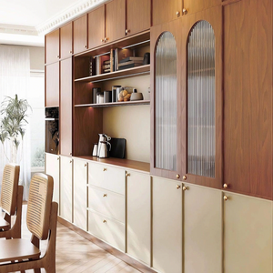 BALOM Vente directe d'usine Meubles d'entrée sur mesure Armoire de salon Armoire sur mesure Finition mélamine - Product Image 6