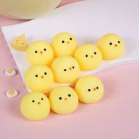 Jouets animaux moelleux anti-stress mini kawaii à montée lente, jouets sensoriels Mochi à presser, forme carrée, à partir de 14 ans