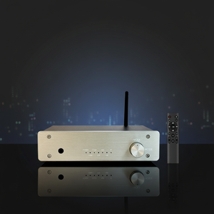 Amplificateur audio <span class=keywords><strong>DAC</strong></span> Samtronic, amplificateur audio stéréo Hi-fi, BT5.3, système audio domestique, amplificateur TPA3116 avec sortie <span class=keywords><strong>pour</strong></span> caisson de basses - Product Image 1