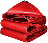 Bâche de camion imperméable et coupe-vent avec revêtement PE